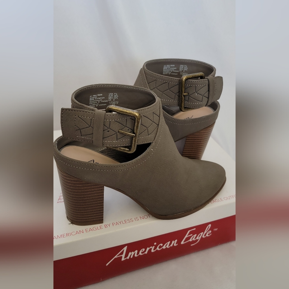 American Eagle Pepper Poivre Ankle Boots Size 7.5 - Picture 7 of 10